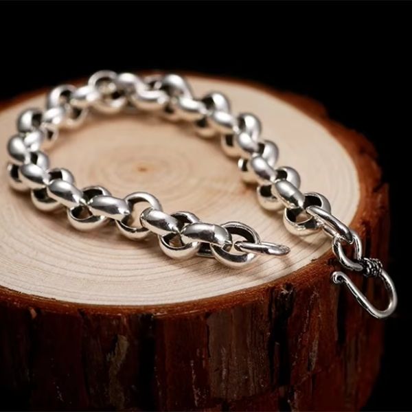 Silber Armbänder für Männer - Ringsilber