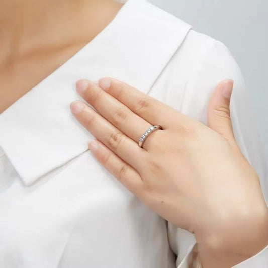 Aquamarin Stein Ring - Ringsilber