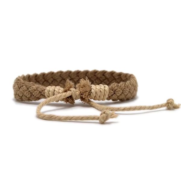 Armband Makramee - Ringsilber