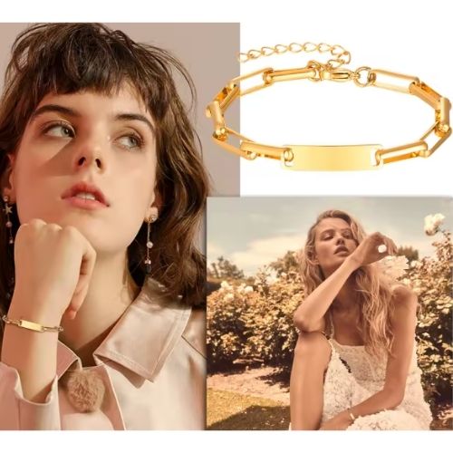 Armbänder Namen für Partner Ringsilber