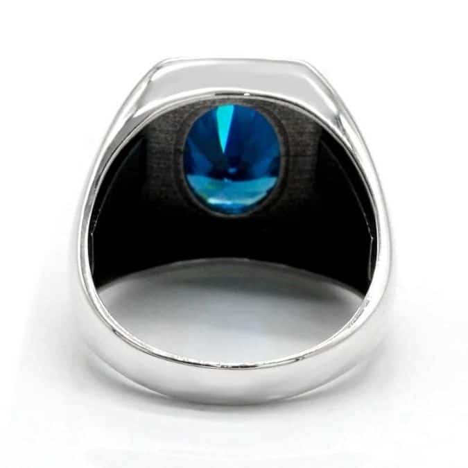 Blauer-Zirkon-Stein-Silberring