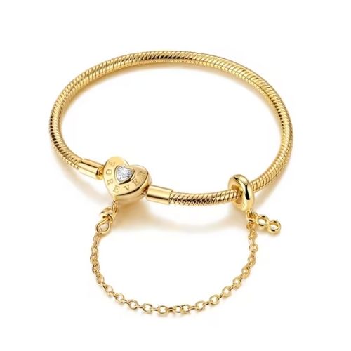 Charm Armband für Freundin Ringsilber