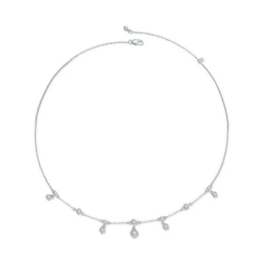 Choker-Kette-Silber