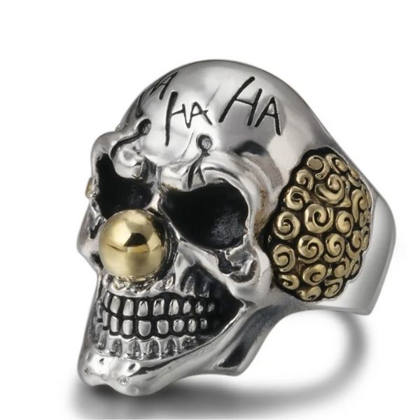 Clown-Schadel-Ring