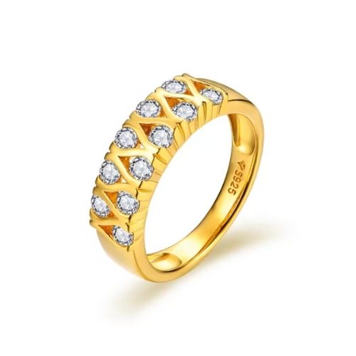 Damenring aus echtem Silber Ringsilber
