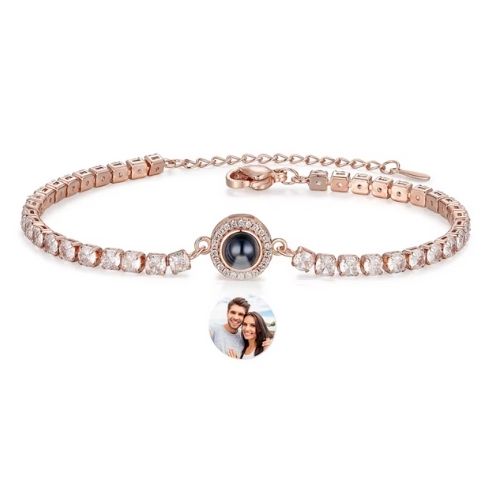 Fotogeschenk Armband Ringsilber