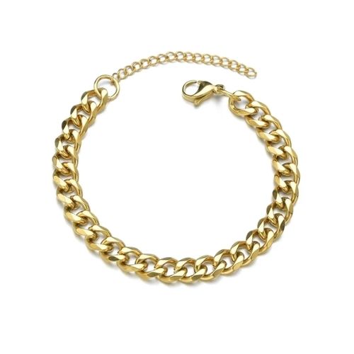 Edelstahl Armbänder für Männer Ringsilber