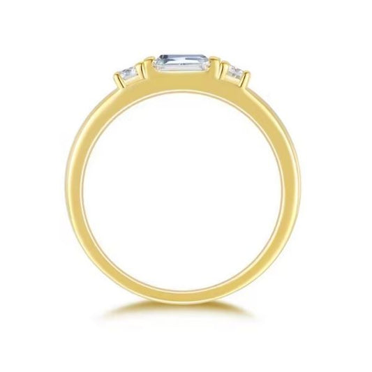 Gelber-Verlobungsring