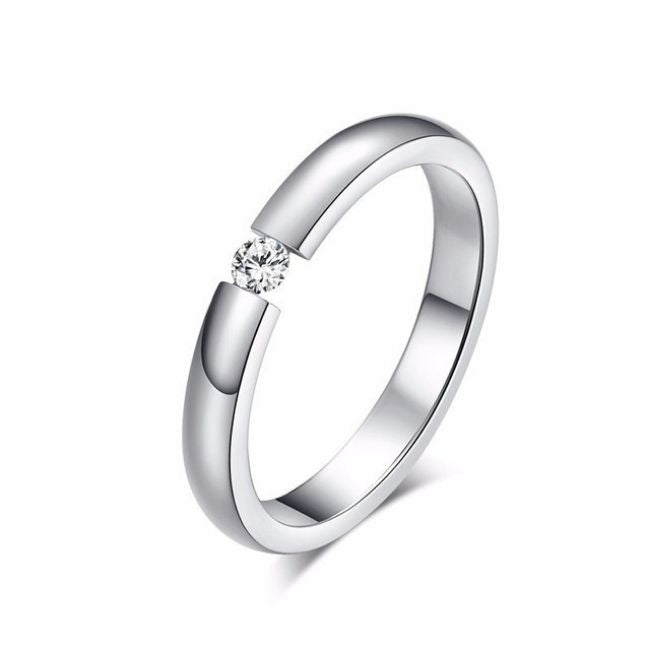 Günstiger Eheringe aus Edelstahl - Ringsilber