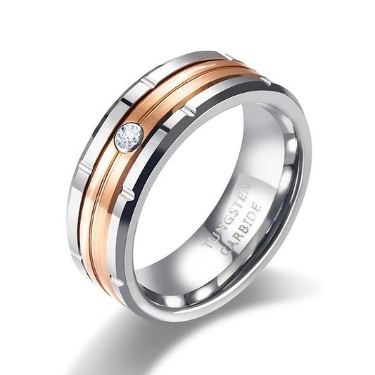 Ehering aus Stein - Ringsilber