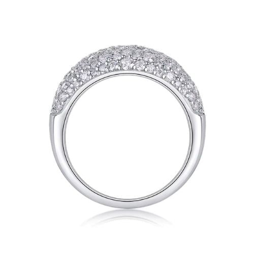 Halb-Ewigkeitsring für Damen Ringsilber