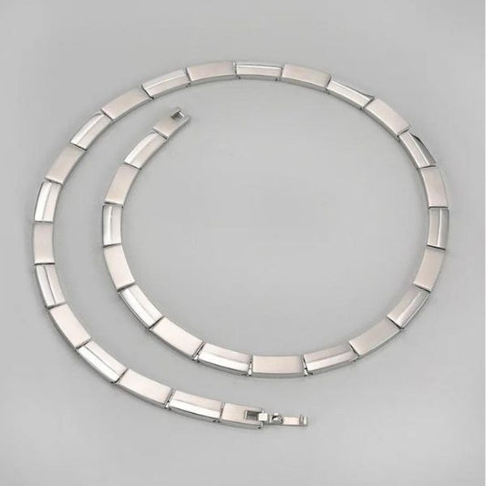 Herren-Halskette-aus-Titanstahl