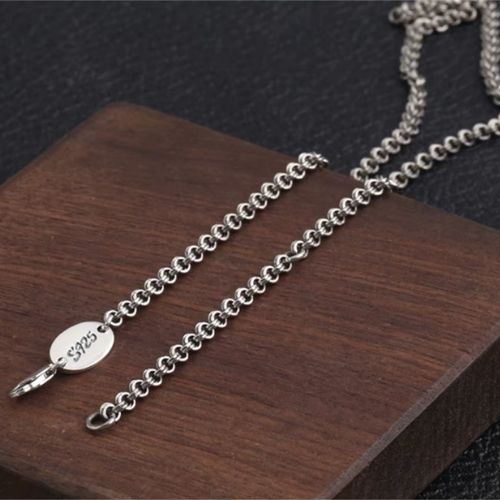 Herren Königskette Silber Ringsilber