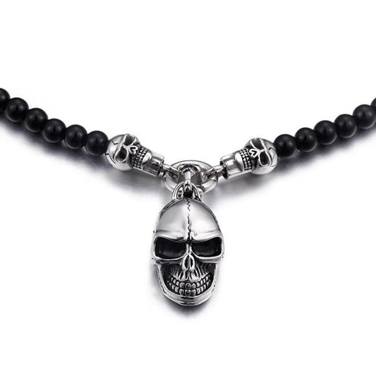 Herren-Halsketten-mit-Totenkopf-Motiv-im-Punk-Stil