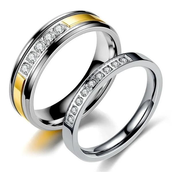 Hochzeitsringe für Männer und Damen - Ringsilber