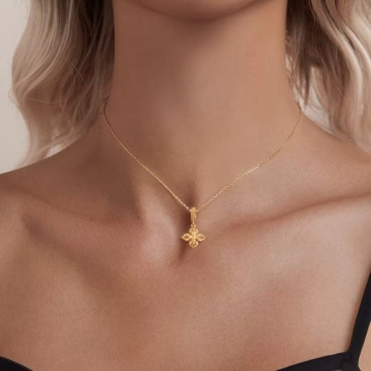 Jahrgang-anmutende-Damen-Kette