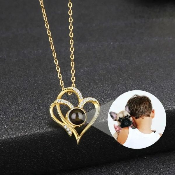 Kette mit Bild - Ringsilber