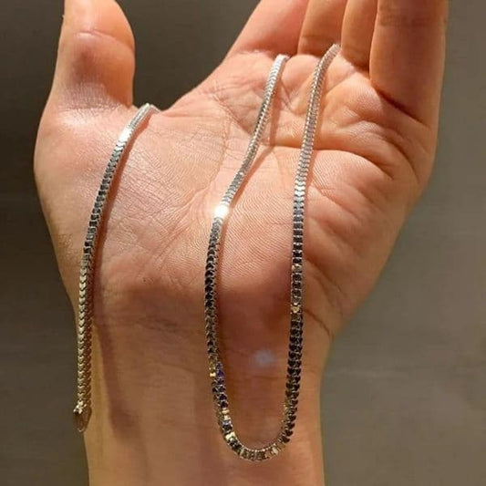 Königskette für Mann - Ringsilber