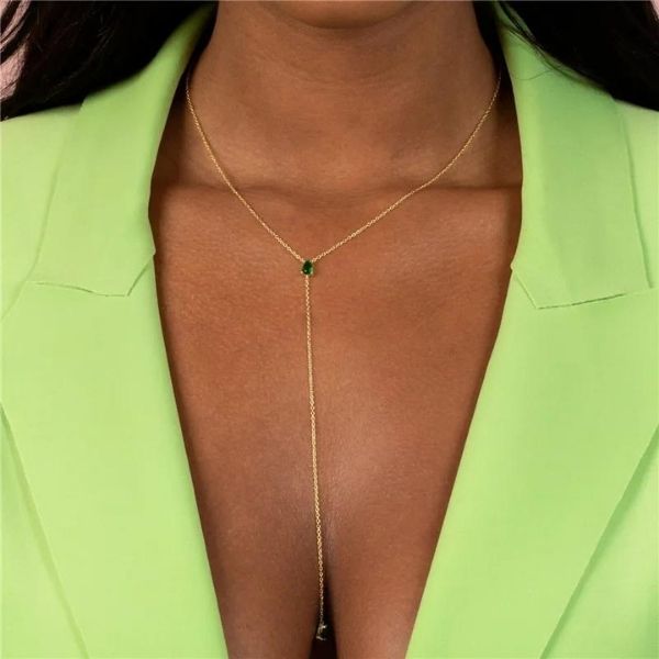 Lange Kette Silber für Damen - Ringsilber