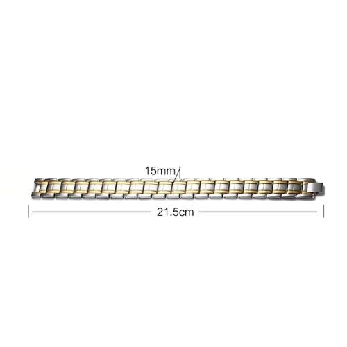 Magnet Armband Ringsilber