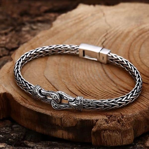 Retro-Silber-Herren-Armband