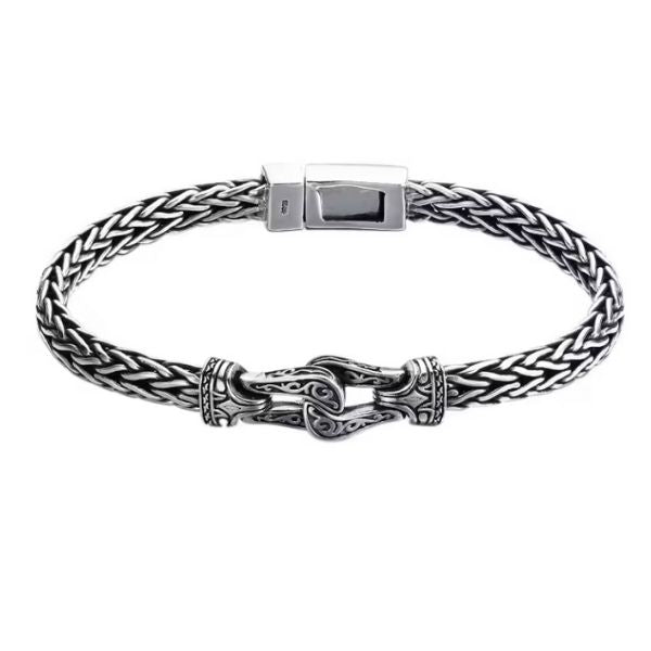 Retro-Silber-Herren-Armband