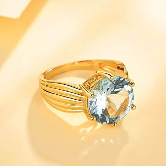 Ring-aus-naturlichem-Topas-Stein