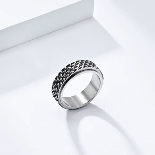 Ring Herren Edelstahl Ringsilber