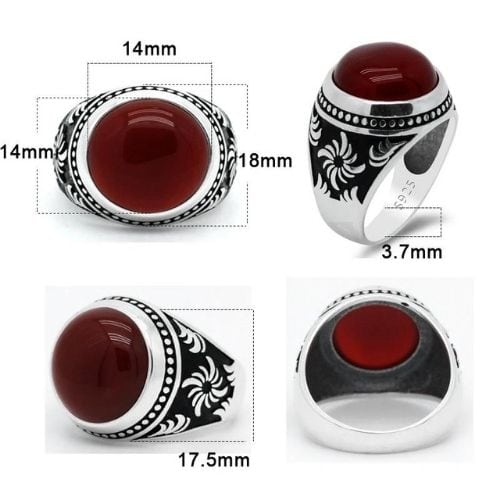 Ring Silber für Herren - Ringsilber