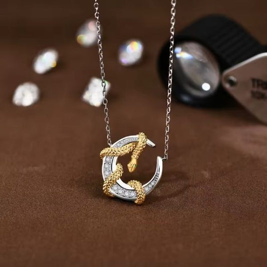 Schlangensymbol-Halskette