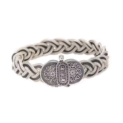 Silbernes Armband für Damen und Herren Ringsilber
