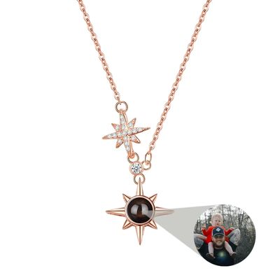 Stern Motiv Foto Kette