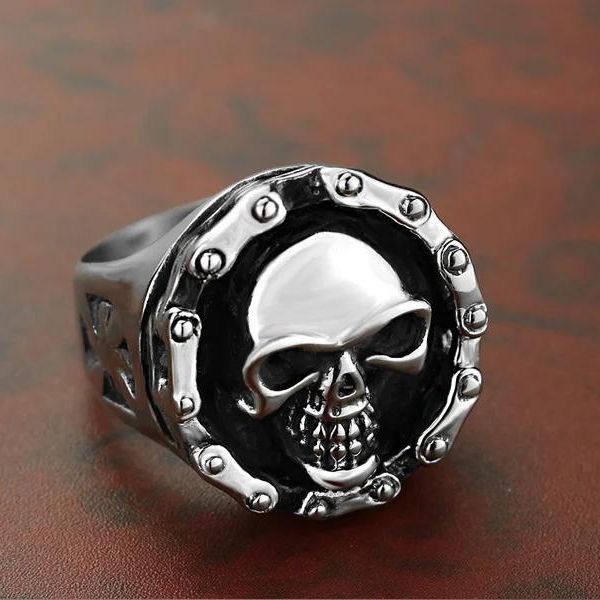Totenkopf-Ring