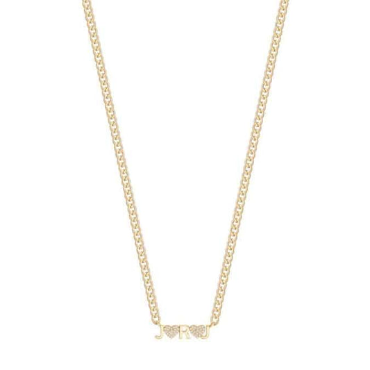 Edelstahl-Kette-mit-Buchstaben