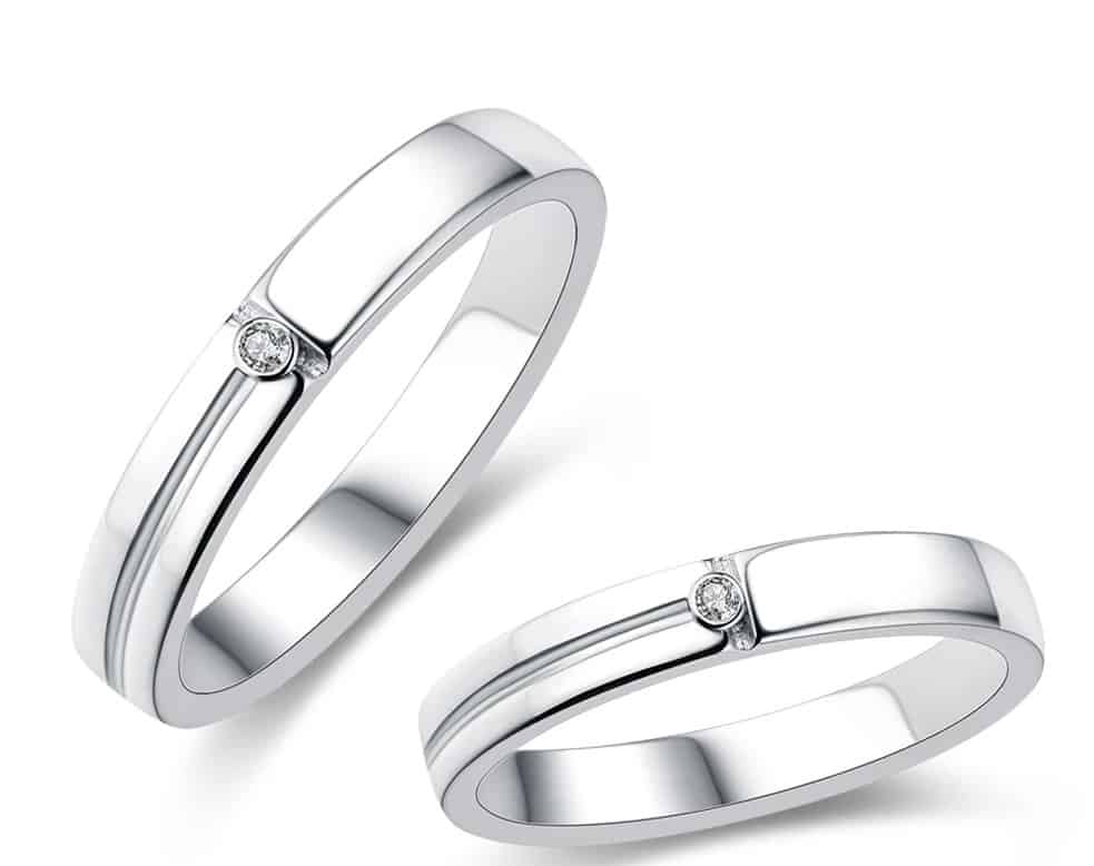 Hochzeitsringe - Verlobungsringe Silber Ringsilber