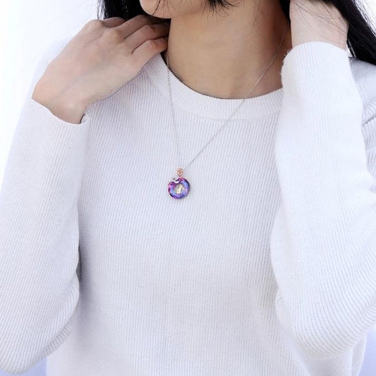 Kaninchen-Figur-Silberne-Kette-Damen