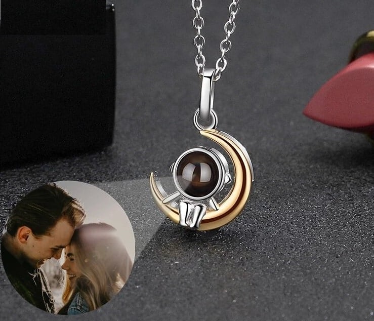Kette mit Bild - Foto