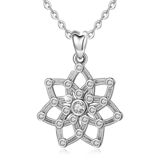 Silberne-Zirkonia-Stein-Kette-fur-Damen