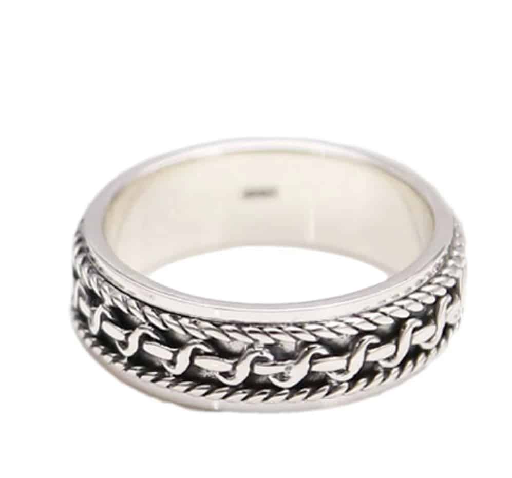 Spinner Ring - Anxiety Ring Ringsilber