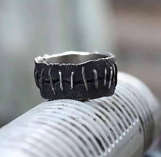 Stahl Ring für Männer Ringsilber