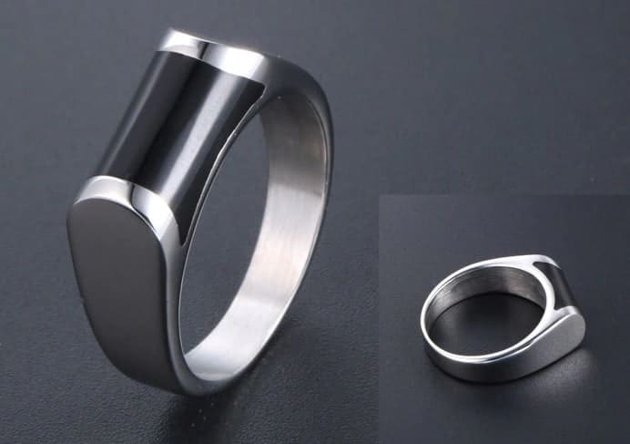 Titan Ring für Damen und Herren Ringsilber