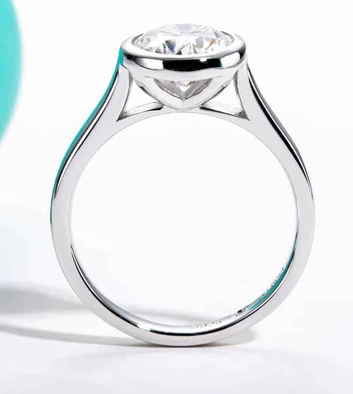 Verlobungsringe Silber mit Stein