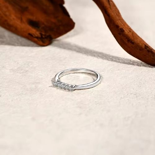 18-karätig vergoldeter Verlobungsringe Ringsilber