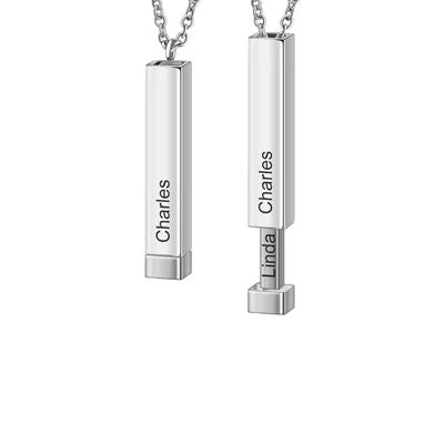 3D-gravierte Halskette