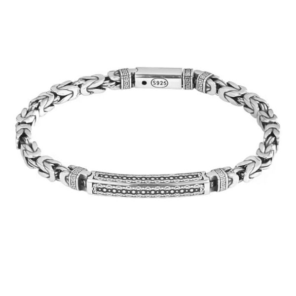 925-Silber-Herrenarmband