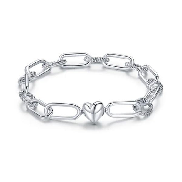 Anders-gestaltetes-Herz-Armband-Damen