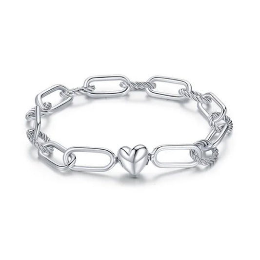 Anders-gestaltetes-Herz-Armband-Damen