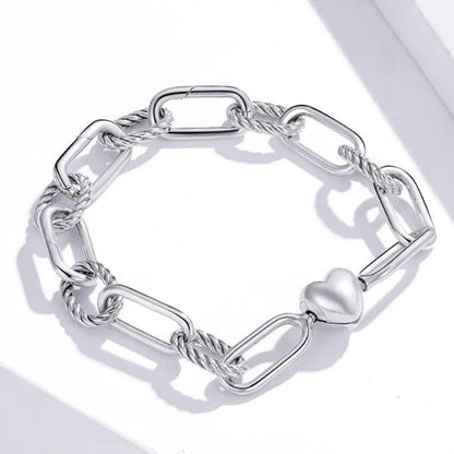 Anders-gestaltetes-Herz-Armband-Damen