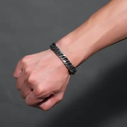 Armband Edelstahl Herren Ringsilber