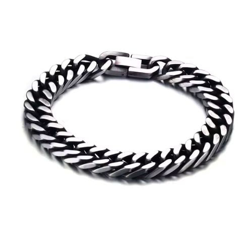 Armband Edelstahl Herren Ringsilber
